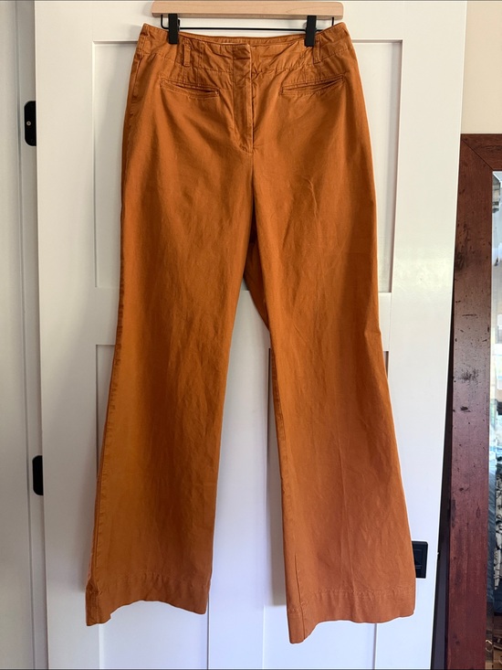 Anthropologie Pants - Maeve Wide-Leg Pants in Burnt Orange